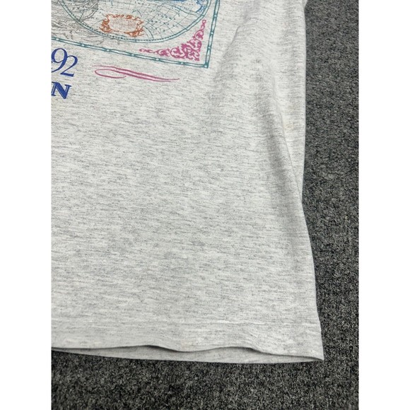 Vintage 90's 1992 Columbus World Of Discovery Single Stitch T-Shirt Size Large - Picture 5 of 9